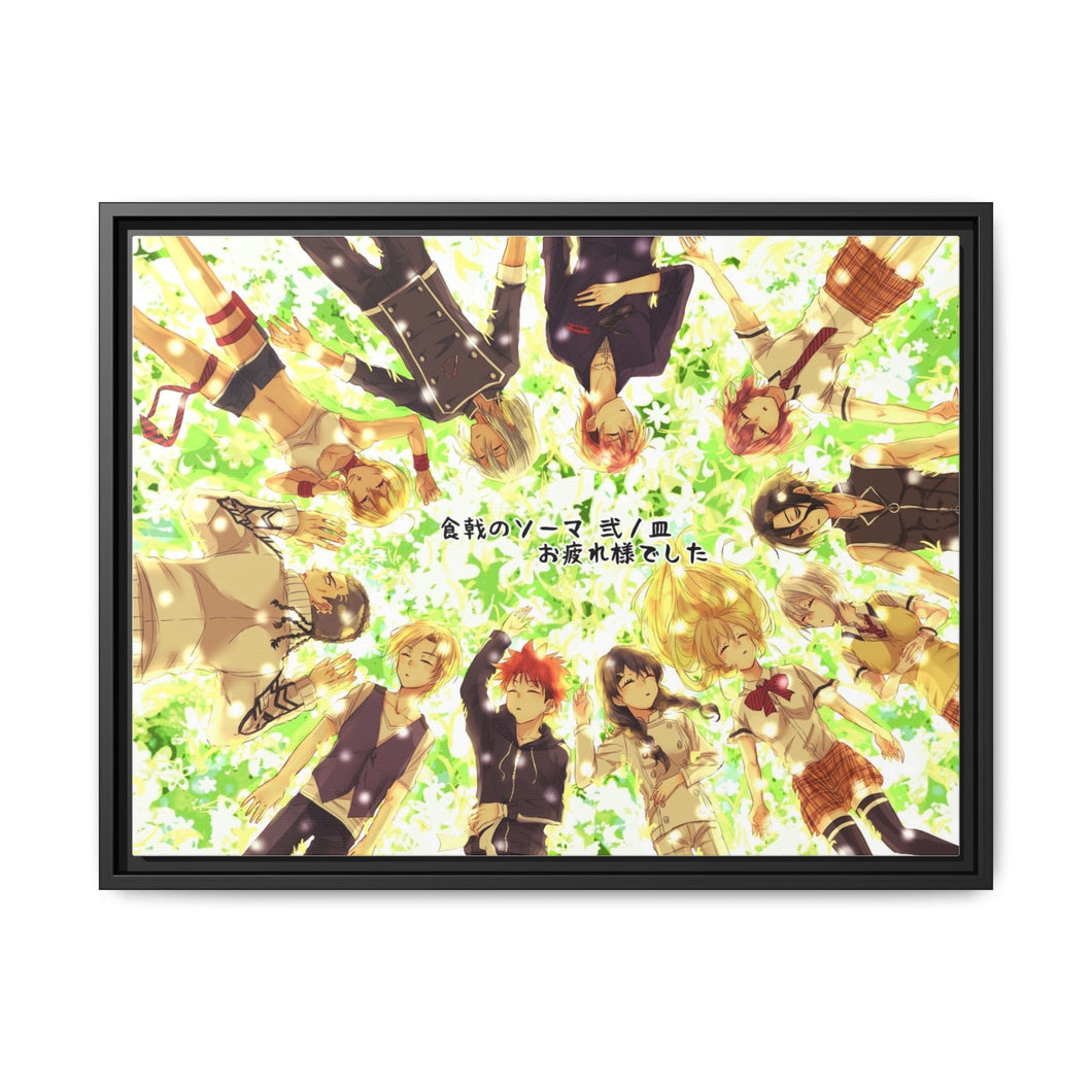 Food Wars: Shokugeki no Soma Canvas Framed Art Print