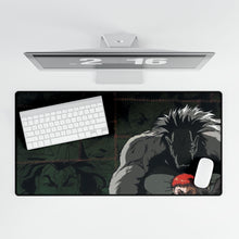 Load image into Gallery viewer, Baki The Grappler Mouse Pad (Desk Mat)
