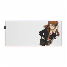 Load image into Gallery viewer, Anime Neon Genesis Evangelion RGB LED Mouse Pad (Desk Mat)
