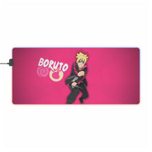 Load image into Gallery viewer, Boruto Naruto The Movie RGB LED Mouse Pad (Desk Mat)
