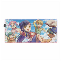 Load image into Gallery viewer, Ascendance of a Bookworm RGB LED Mouse Pad (Desk Mat)
