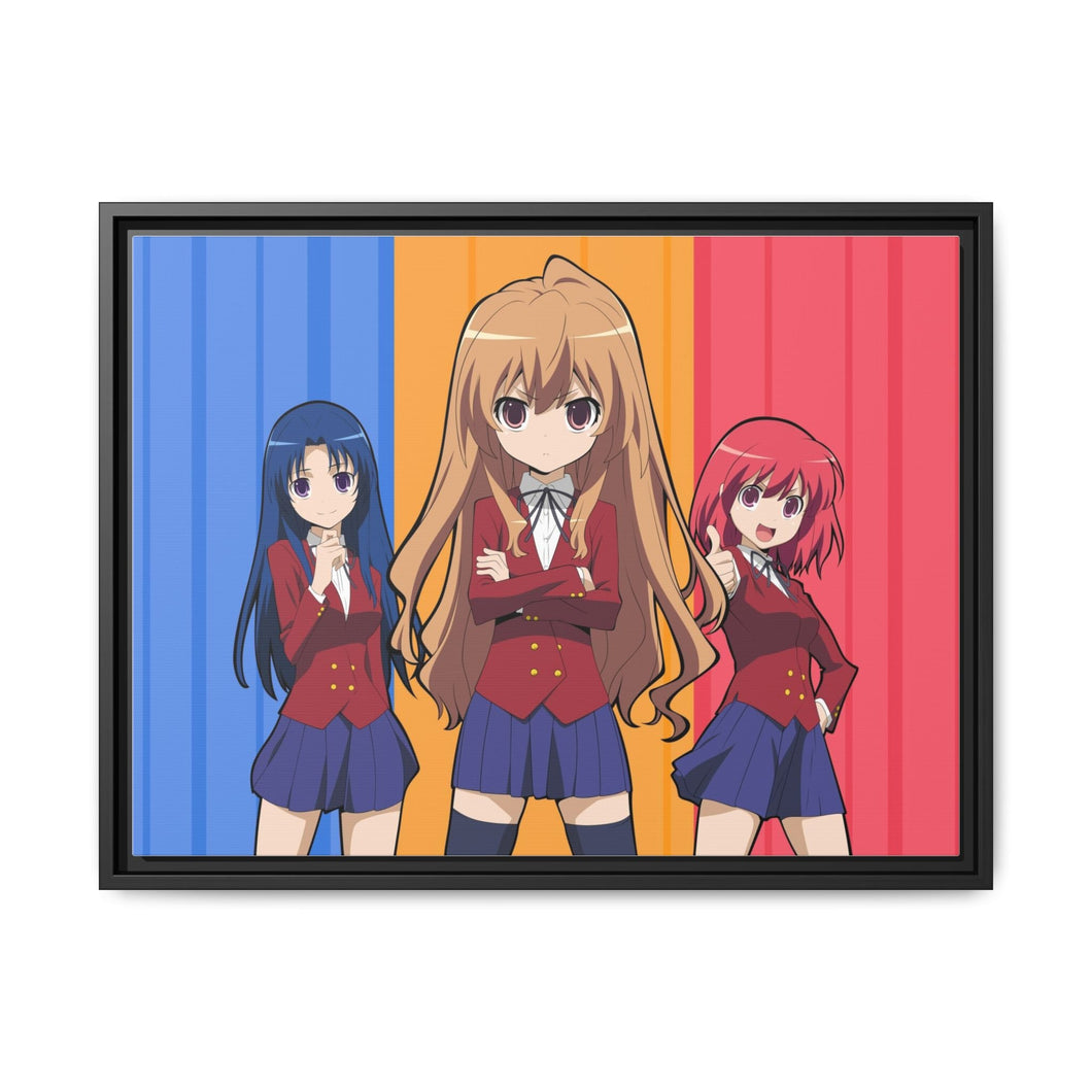 Anime Toradora! Canvas Framed Art Print