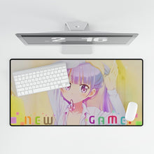Load image into Gallery viewer, Anime New Game! Mouse Pad (Desk Mat)
