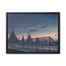 Load image into Gallery viewer, Taki&#39;s thoughts - From &quot;Your Name.&quot;(君の名は。) Canvas Framed Art Print
