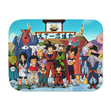 Load image into Gallery viewer, Dragon Ball Zposter Sherpa Blanket
