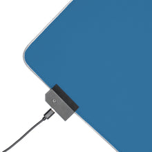 Load image into Gallery viewer, Blue Exorcist RGB LED Mouse Pad (Desk Mat)
