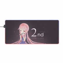 Load image into Gallery viewer, Mirai Nikki Yuno Gasai RGB LED Mouse Pad (Desk Mat)
