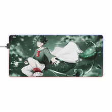 Load image into Gallery viewer, My Hero Academia Izuku Midoriya RGB LED Mouse Pad (Desk Mat)
