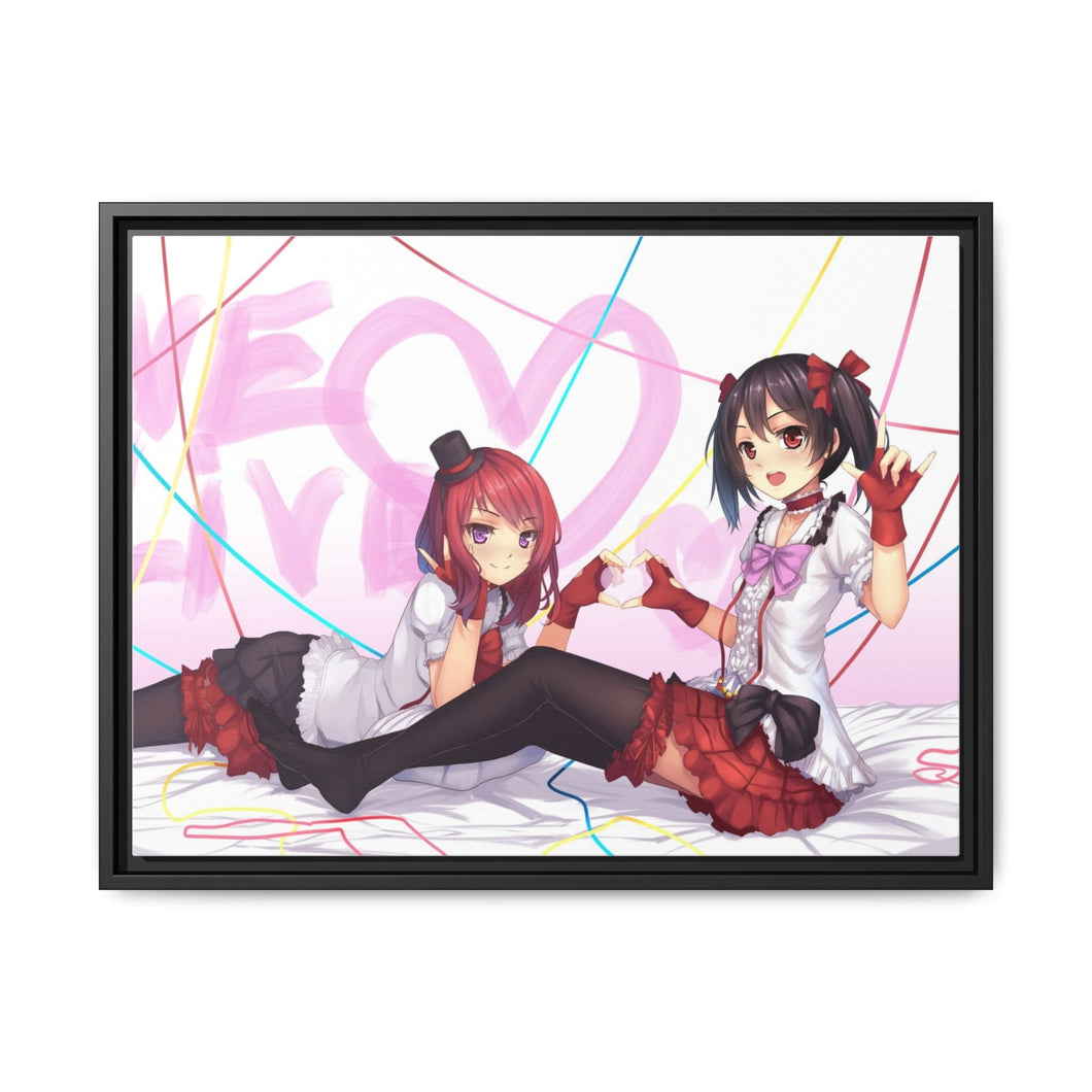 Anime Love Live! Canvas Framed Art Print