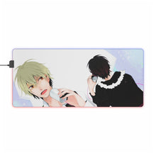 Load image into Gallery viewer, Durarara!! Izaya Orihara, Shizuo Heiwajima RGB LED Mouse Pad (Desk Mat)
