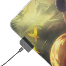Load image into Gallery viewer, Luffy, Ace and Sabo RGB LED Mouse Pad (Desk Mat)
