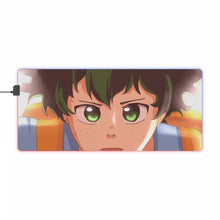 Load image into Gallery viewer, My Hero Academia Izuku Midoriya RGB LED Mouse Pad (Desk Mat)
