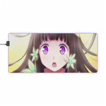 Load image into Gallery viewer, Hyouka Eru Chitanda RGB LED Mouse Pad (Desk Mat)

