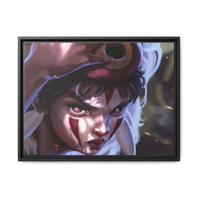 Load image into Gallery viewer, Anime Princess Mononoke Canvas Framed Art Print

