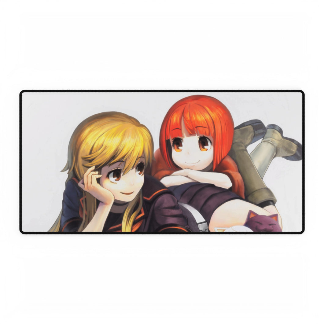 Anime Ookami-san to Shichinin no Nakama-tachir Mouse Pad (Desk Mat)