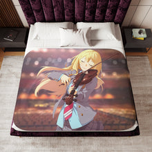 Load image into Gallery viewer, Kaori Miyazono Sherpa Blanket
