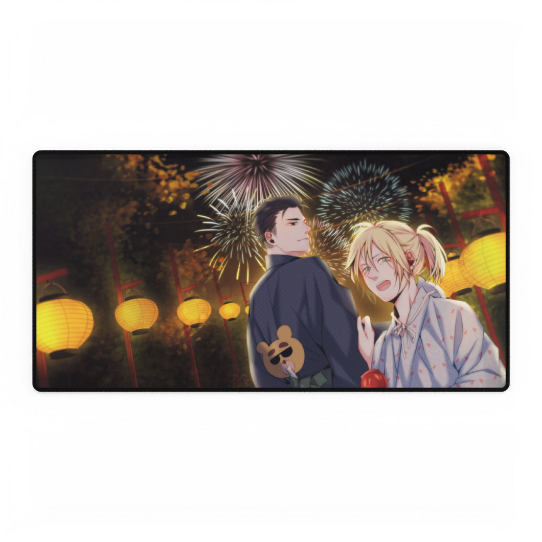 Yuri!!! On Ice Yuri Plisetsky, Otabek Altin Mouse Pad (Desk Mat)