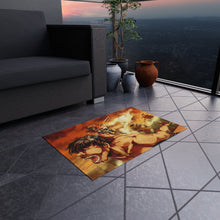 Load image into Gallery viewer, Mikasa Ackerman Vs Titans Rug
