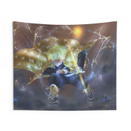 Zenitsu Agatsuma Indoor Wall Tapestry