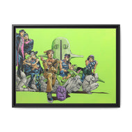 JoJo's Bizarre Adventure: Part 1-8 Canvas Framed Art Print