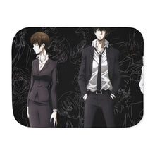 Load image into Gallery viewer, Psycho-Pass Inspecters And the villain Sherpa Blanket
