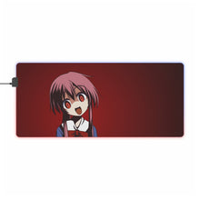 Load image into Gallery viewer, Mirai Nikki Yuno Gasai RGB LED Mouse Pad (Desk Mat)
