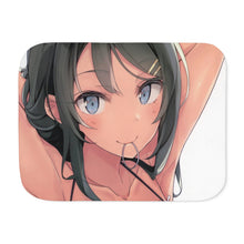 Load image into Gallery viewer, Rascal Does Not Dream Of Bunny Girl Senpai Sherpa Blanket
