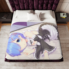Load image into Gallery viewer, Anime Re:ZERO -Starting Life in Another World- Sherpa Blanket
