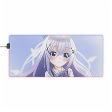 Load image into Gallery viewer, Is The Order A Rabbit? RGB LED Mouse Pad (Desk Mat)
