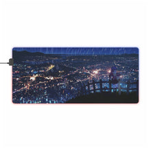 Load image into Gallery viewer, Nao Tomori city the back RGB LED Mouse Pad (Desk Mat)
