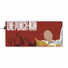 Load image into Gallery viewer, Anime One-Punch Man RGB LED Mouse Pad (Desk Mat)
