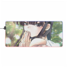 Load image into Gallery viewer, Anime Komi Can't Communicate RGB LED Mouse Pad (Desk Mat)
