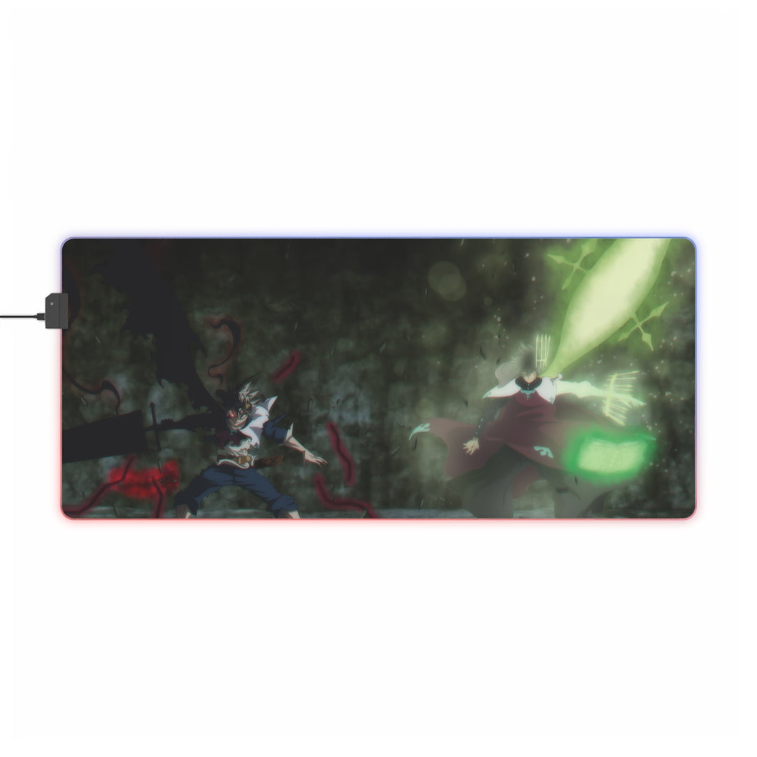 Anime Black Clover RGB LED Mouse Pad (Desk Mat)