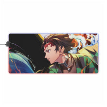 Load image into Gallery viewer, Demon Slayer: Kimetsu no Yaiba RGB LED Mouse Pad (Desk Mat)
