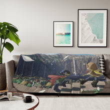 Load image into Gallery viewer, Anime Made In A Sherpa Blanket
