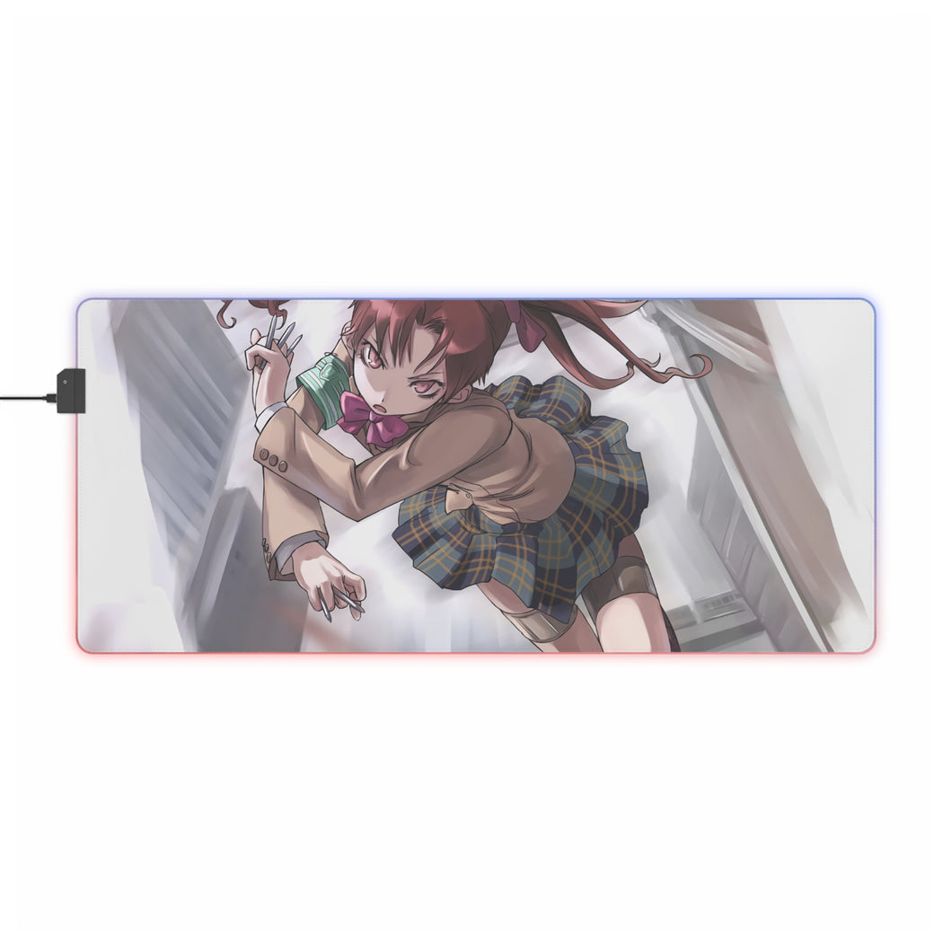 A Certain Scientific Railgun Kuroko Shirai RGB LED Mouse Pad (Desk Mat)