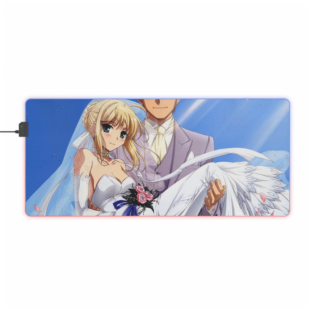 Fate/Stay Night RGB LED Mouse Pad (Desk Mat)