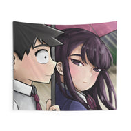 Komi Can't Communicate Komi Shouko, Tadano Hitohito Indoor Wall Tapestry