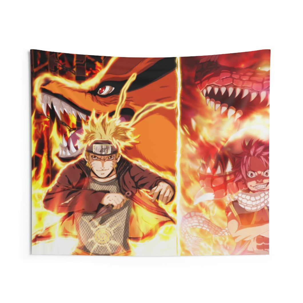 Anime Crossover Indoor Wall Tapestry