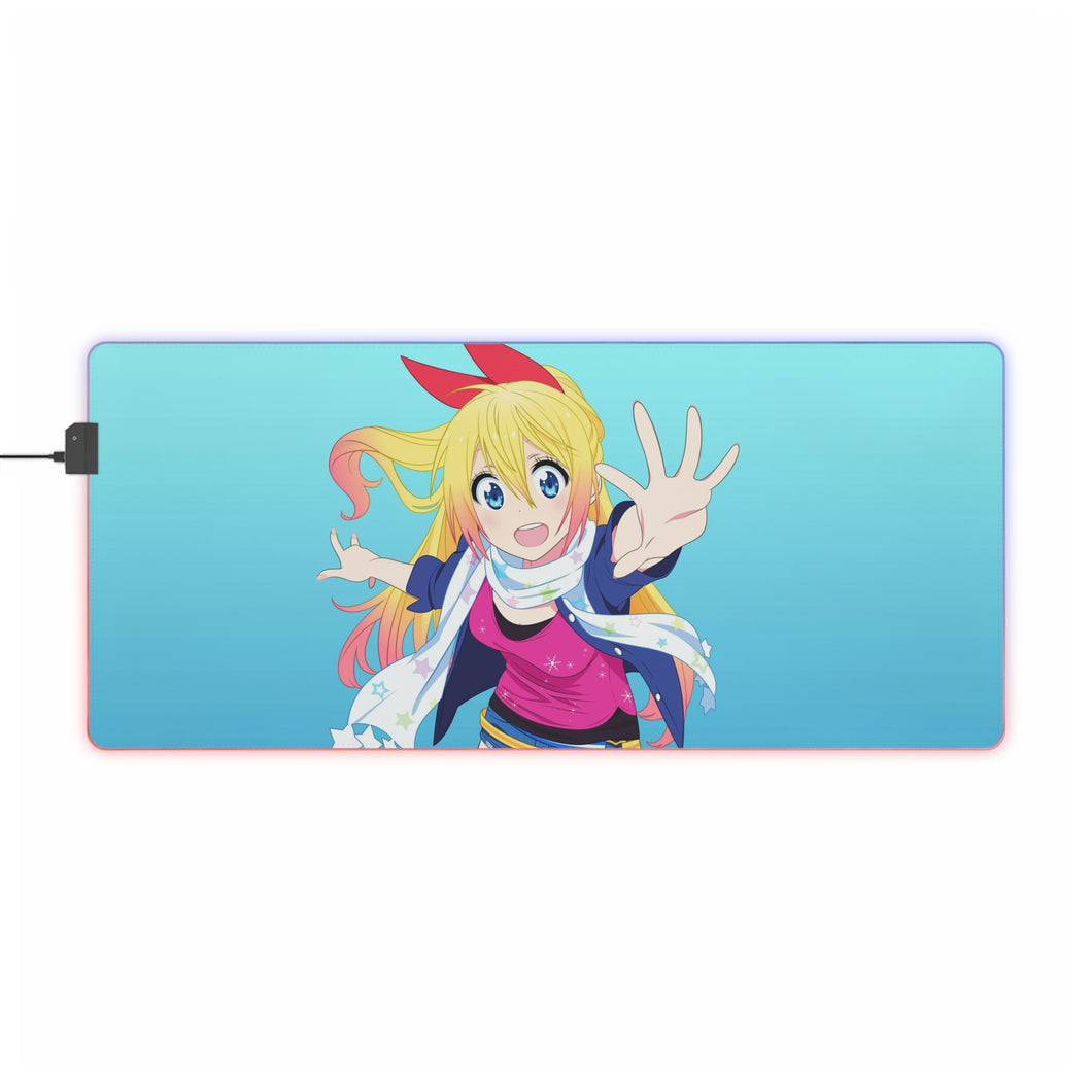 Nisekoi Chitoge Kirisaki RGB LED Mouse Pad (Desk Mat)