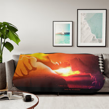 Load image into Gallery viewer, Anime Samurai Champloo Sherpa Blanket
