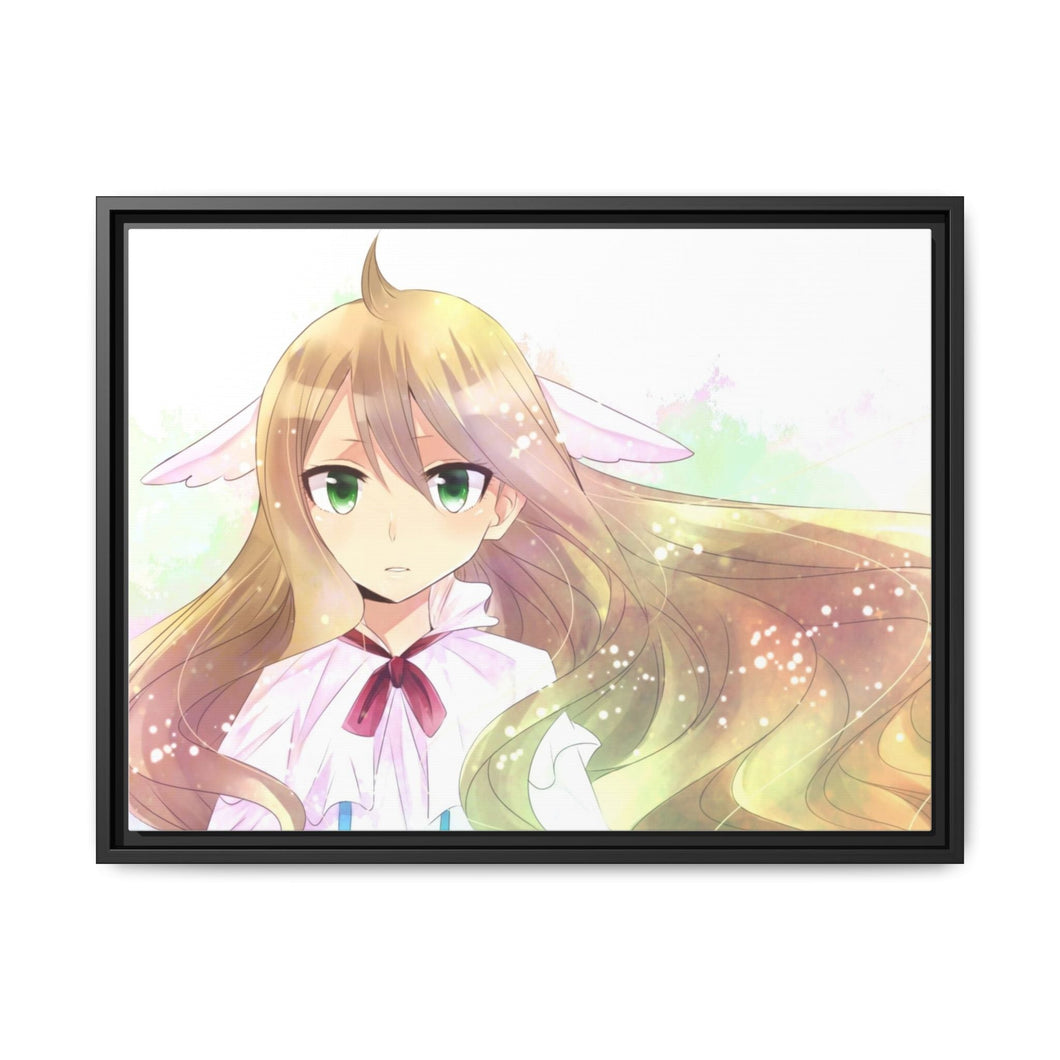 Anime Fairy Tailr Canvas Framed Art Print