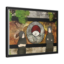 Load image into Gallery viewer, Sasuke and Itachi ( Naruto ) Canvas Framed Art Print
