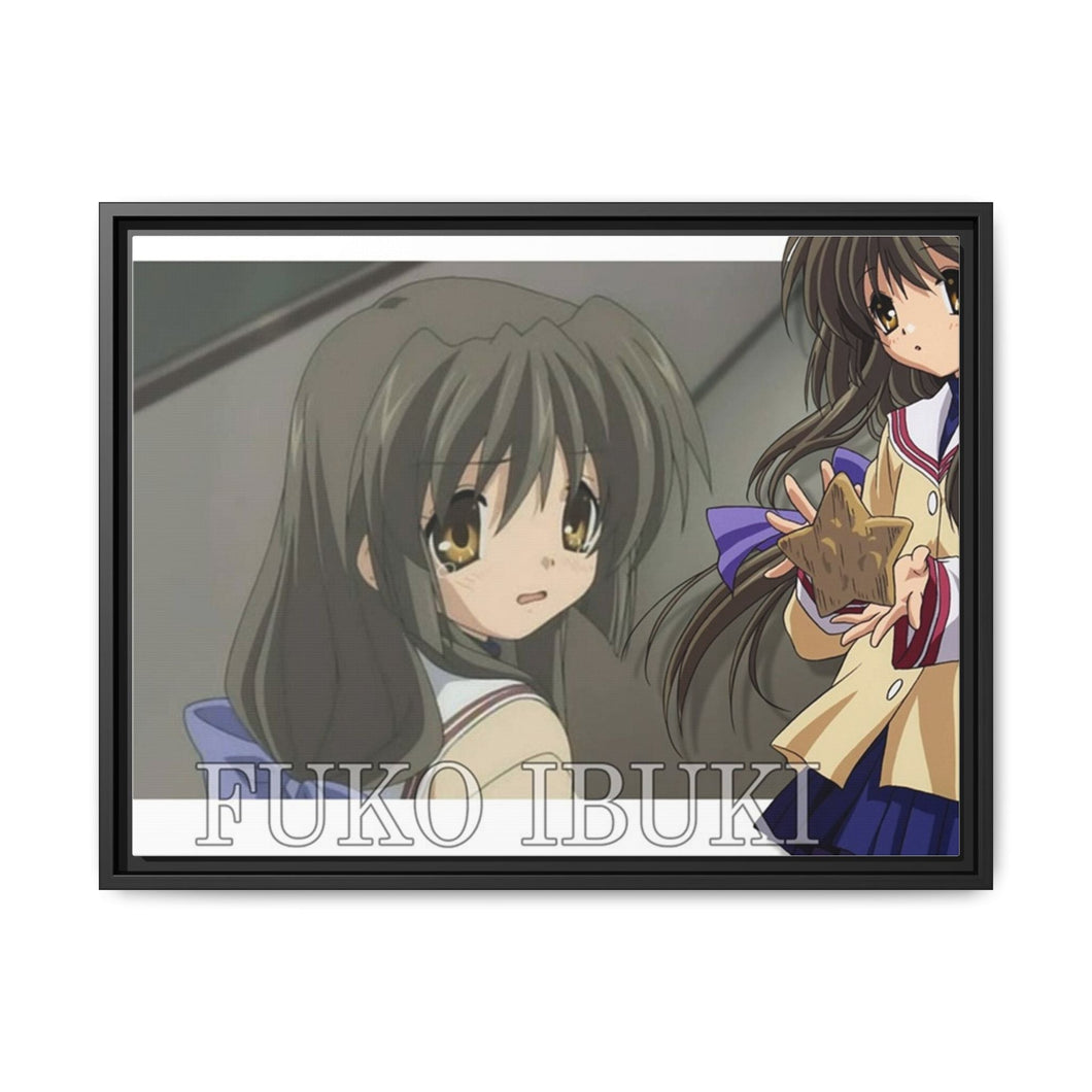 Anime Clannad Canvas Framed Art Print