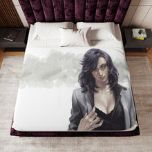 Load image into Gallery viewer, Reiko Tamura Sherpa Blanket
