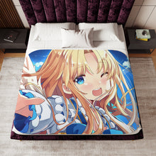 Load image into Gallery viewer, Happy filo Sherpa Blanket
