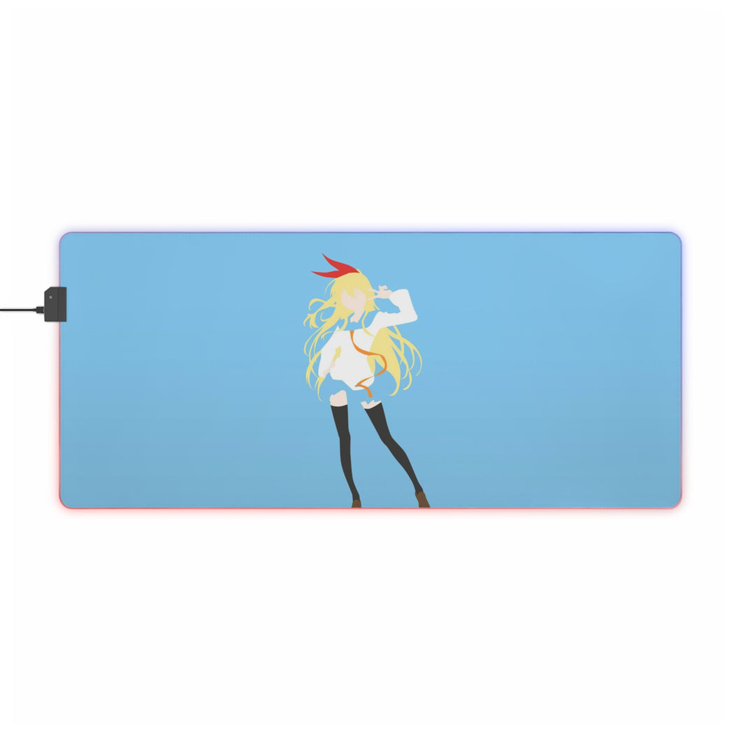 Chitoge Kirisaki RGB LED Mouse Pad (Desk Mat)