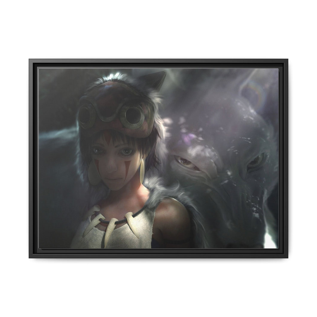 Princess Mononoke Canvas Framed Art Print