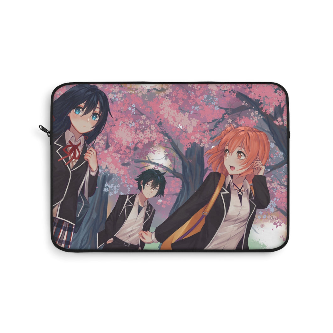 My Teen Romantic Comedy SNAFU Hachiman Hikigaya, Yukino Yukinoshita, Yui Yuigahama Laptop Sleeve