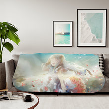 Load image into Gallery viewer, Anohana Sherpa Blanket
